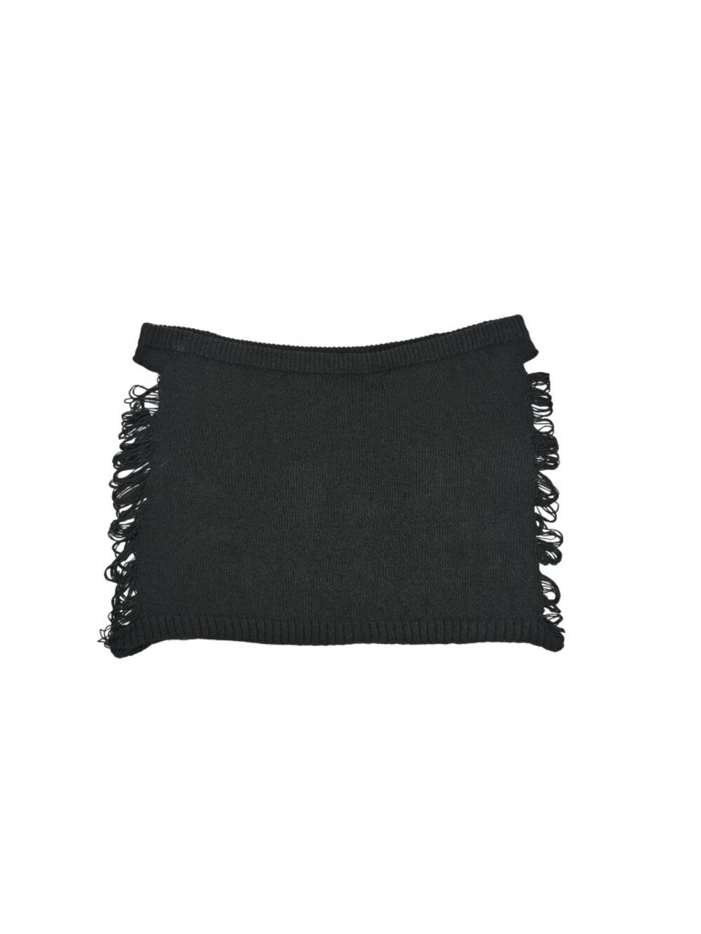 Outcast Alva Mini Skirt in Black